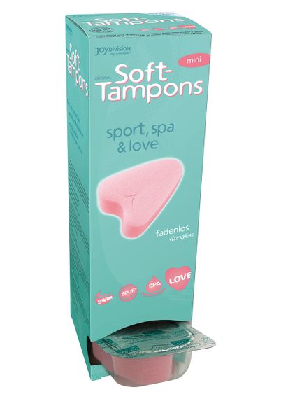 Тампони Soft-Tampons mini, box of 10 Sex Aura