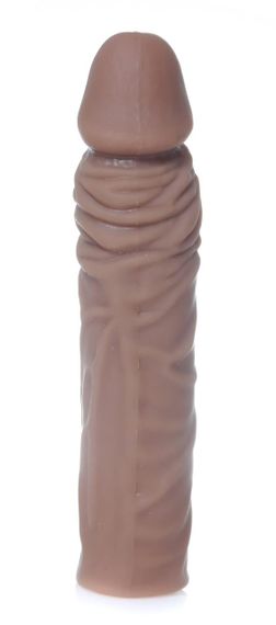 Насадка презерватив удлиняющая Boss Series - Perfect Sleeve Mulatto ( extends 4 cm ), BS6700082 sexstyle | Зображення 12