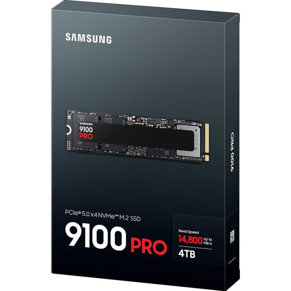 Накопичувач SSD M.2 2280 4TB 9100 PRO Samsung (MZ-VAP4T0BW) | Зображення 4