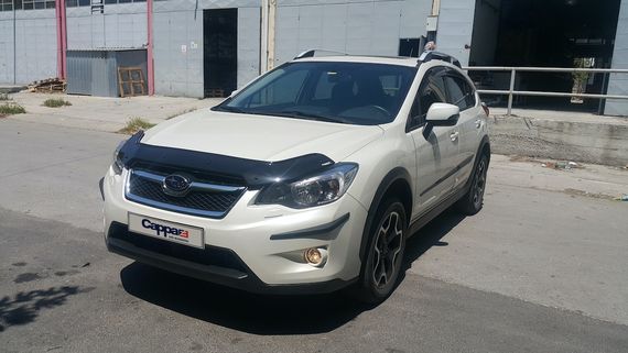 Дефлектор капоту (EuroCap) для Subaru XV 2011-2017 рр | Зображення 2