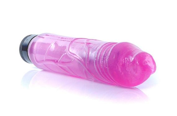 Вибратор Boss Series - Juicy Jelly Multispeed Pink, ( длина 22 см, диаметр 4 см ) BS6700073 sexstyle | Зображення 5