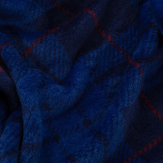 Плед Ardesto Flannel Клітка синя ART0134PB 160х200 см | Зображення 4