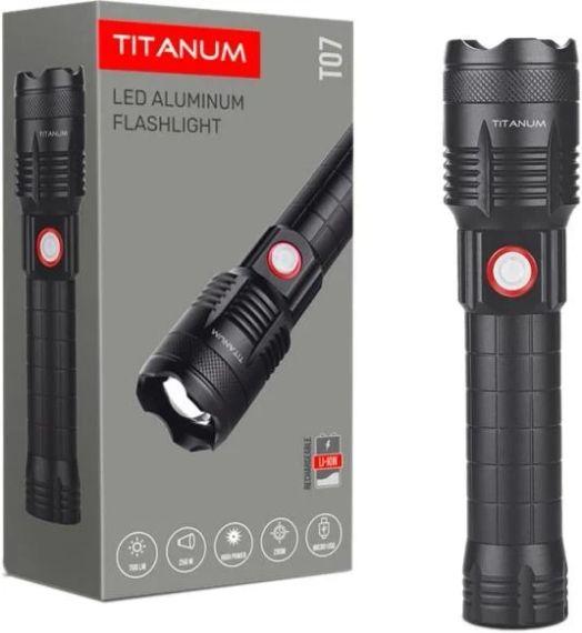 Портативний світлодіодний ліхтарик TITANUM TLF-Т07