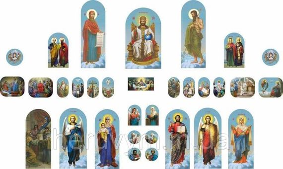 Ікони на пластику для іконостасів | Зображення 2