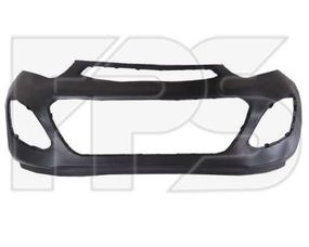Передний бампер Kia Picanto (11-14) черный (FPS) 865111Y000