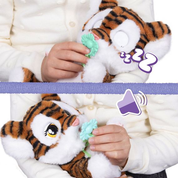 Інтерактивна іграшка "Тигреня" Baby Paws 927650M, зі звуком | Зображення 7