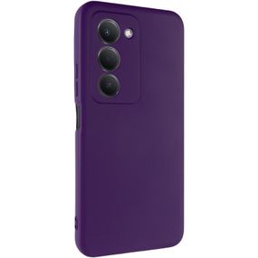 Чохол TPU GETMAN Liquid Silk Full Camera для Xiaomi Redmi 15 (EU) Фіолетовий / Purple