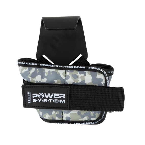 Гаки для тяги на зап'ястя Power System PS-3370 Hooks Camo Black/Grey L | Зображення 3