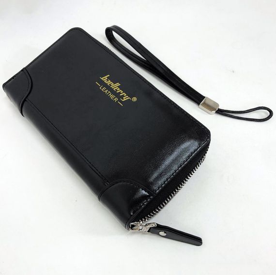 Гаманець для картки Baellerry, Клатч шкіряний чоловічий горизонтальний вертикальний ZI-11 | Зображення 7