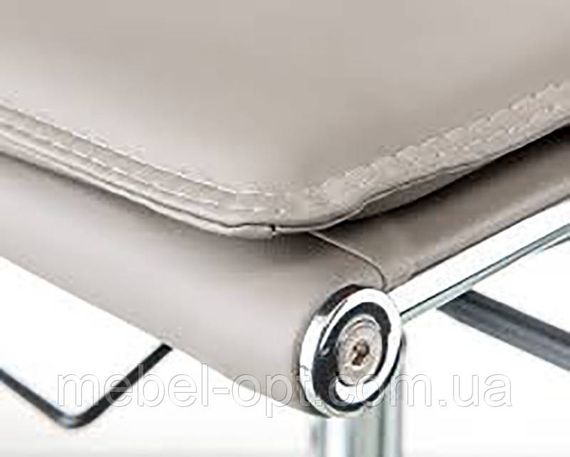 Крісло Solano 4 artleather grey репліка крісла Eames Style HB Ribbed Office Chair EA | Зображення 3