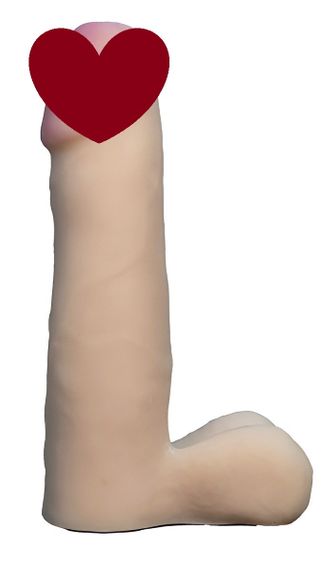 Насадка для страпона тілесна EGZO CIBERSKIN NSTR19 ( 16,5 см х 3,7 см ) Sex Aura