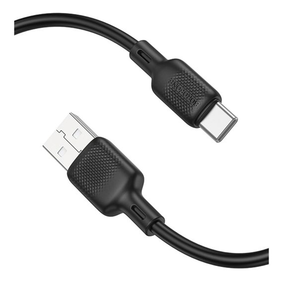 USB Borofone BX113 Silicone Type-C 3A 2m | Зображення 2