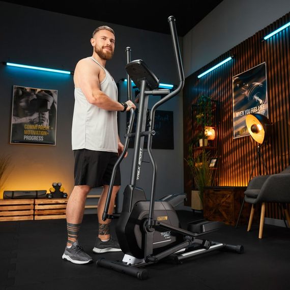 Орбитрек Trex Sport TX-700CT Steel магнитный черный | Зображення 3