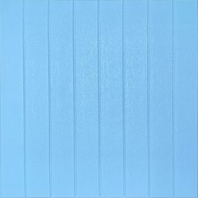 Самоклеюча 3D панель блакитне дерево 700х700х4мм (384) SW-00001372