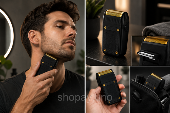Чоловіча електробритва VGR V-353 USB / Акумуляторний шейвер / Портативна бритва Шейвер для сухого гоління | Зображення 1