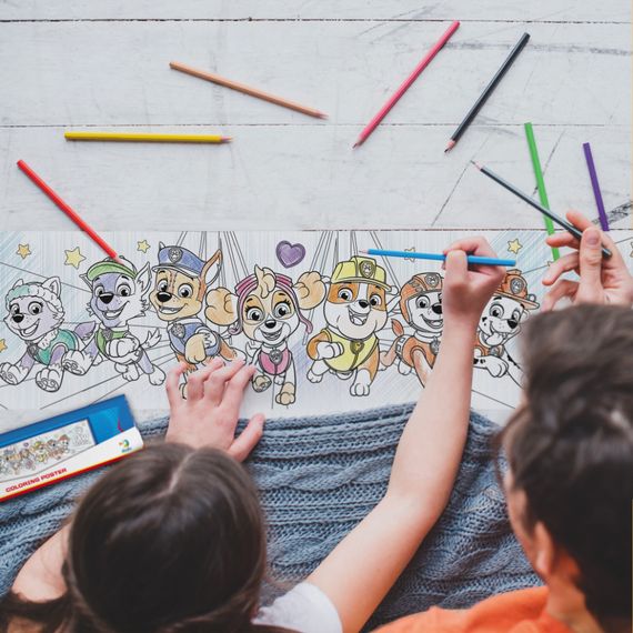 Раскраска детская Paw Patrol Друзья 200192, 70х16 см | Зображення 4