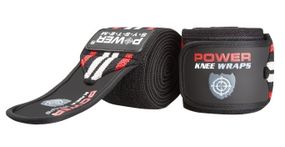 Бинти на коліна Павер сістем PS-3700 Knee Wraps Red/Black (пара)