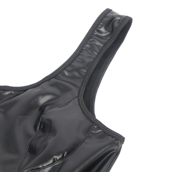 Сукня з блискавкою Star Night з імітацією шкіри, чорна, XS sexstyle | Зображення 7