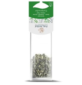 Зелёный чай Palmira "Ганпаудер" (Ganpowder) - 10 шт. ДЛЯ ЗАВАРНИКА 40 грамм
