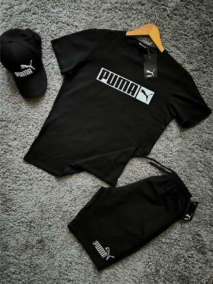 Чоловічий комплект Puma (футболка + шорти)