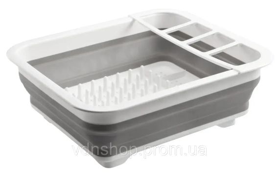 Сушка силіконова для посуду Benson BN-090 складна кухонна сушарка для посуду Бенсон, Бенсон | Зображення 3