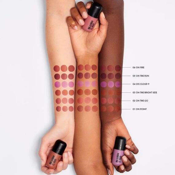 Жидкие румяна Sephora Blush & Go — 01 On Point (7 мл) | Зображення 2