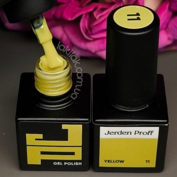 Гель-лак Jerden Proff №11 (жовтий) 5 мл