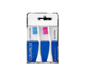 Насадки для звукової щітки Curaprox "Hydrosonic sensitive" blue\pink (2шт)