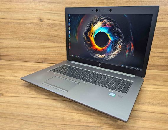 Мобильная рабочая станция HP zBook 17 G6 / 17.3" (1920x1080) IPS / Intel Core i7-9850H (6 (12) ядер по 2.6 - 4.6 GHz) / 32 GB DDR4 / 512 GB SSD / nVidia Quadro RTX 3000, 6 GB GDDR6, 192-bit / WebCam / TouchID / Windows 10 б/у + Подарок Мышь / USB | Зображення 4