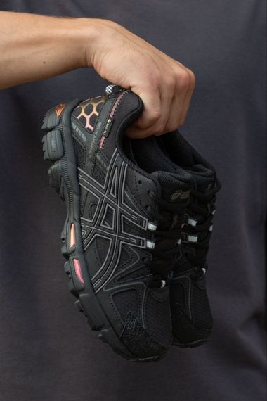 Кросівки демісезонні  Asics Gore-Tex колір чорний/червоний | Зображення 3