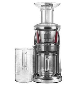 Соковыжималка KitchenAid Artisan 5KVJ0111EMS медленная шнекового типа, серебряный медальон