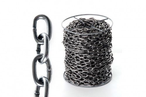 Цепь короткозвенная без покрытия 8мм DIN 5685А (бухта кратно 20м) APRO