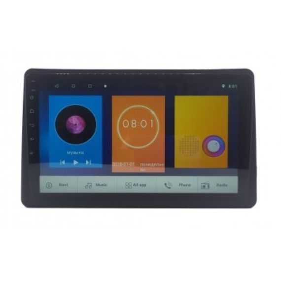 Штатна автомагнітола  Renault Duster 2015-2018 (10") Android 10.1 (4/32) чорна (MER-14123_5673) | Зображення 2