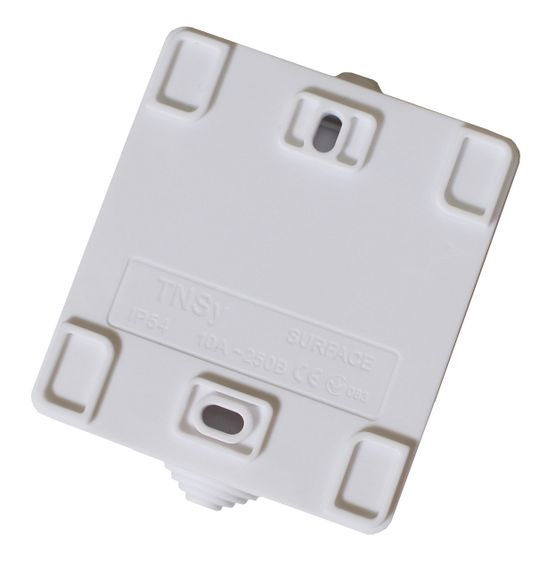 Выключатель наружная установка 1-кл. белый IP54 SURFACE Ny95001221 | Зображення 2
