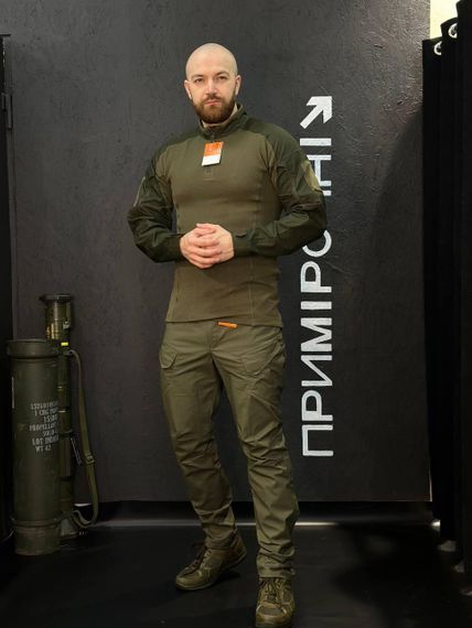 Тактичний Військовий Убакс Олива 4.5.0 Покращений Olive Under Body Armor Combat Shirt | Зображення 4