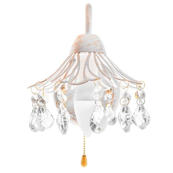 Бра направленного света настенное накладное классическое LK-632W/1 E14 WH | Зображення 3