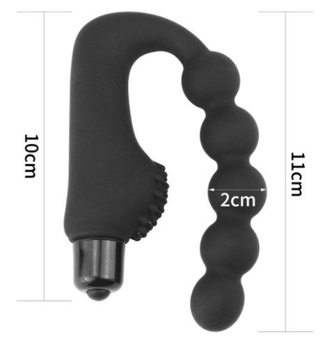 Анальный стимулятор - Anal Indulgence Collection Silicone Power Beads Stimulator sexstyle | Зображення 4
