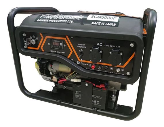 Генератор электроэнергии бензиновый Daishin SCM3000F | Зображення 1