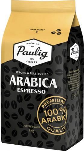 Кофе в зернах Paulig Arabica Espresso 1 кг Финляндия
