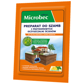 Препарат для септиків – лимонний аромат 25 г Microbec ULTRA