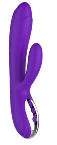 Вібратор - Joker Heating Double Vibrating Massage Stick Purple Sex Aura