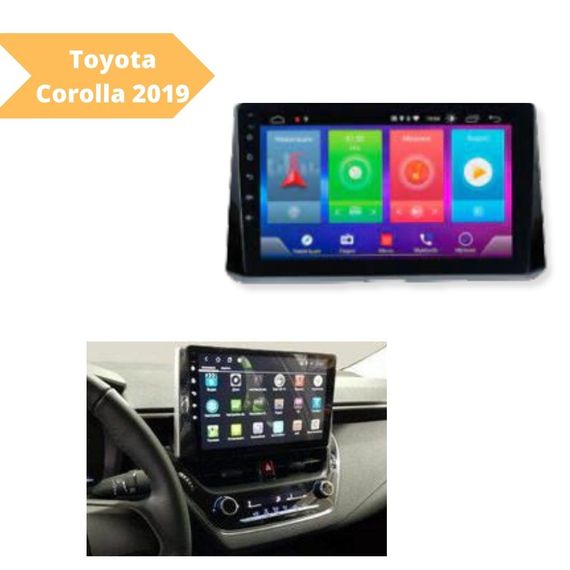 Штатна автомагнітола Toyota Corolla 2019 (10") Android 10.1 (4/32) чорний (MER-14142_5615) | Зображення 1