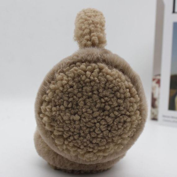 Теплі навушники буклє баранчик Молочний One Size (606) | Зображення 6