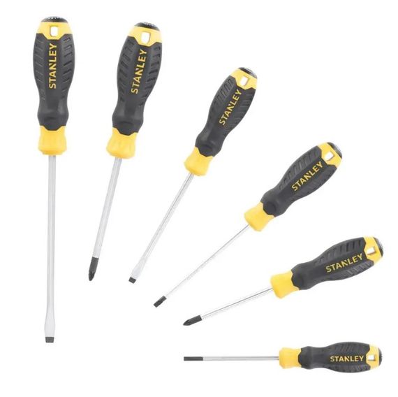 Набір з шести викруток Stanley CushionGrip (STHT16172-0) | Зображення 1