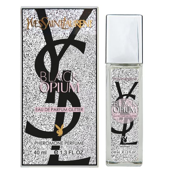 Yves Saint Laurent Black Opium Glitter Pheromone Parfum жіночий 40 мл | Зображення 2