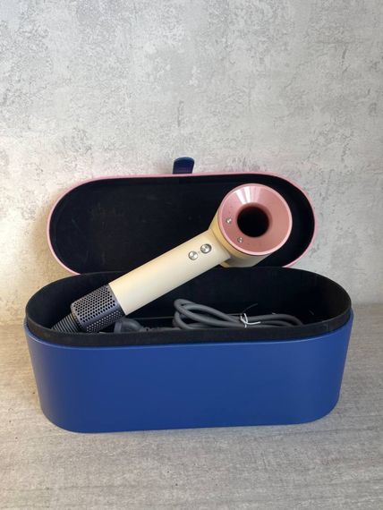 Фен Super Hair Dryer сакура з іонізацією та турборежимом з кесом на 1 насадку | Зображення 3