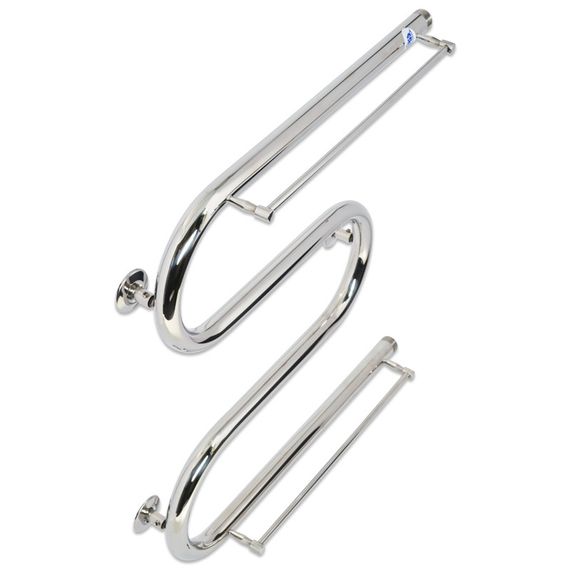 Водяна рушникосушарка Laris Змійовик 25 РС3 500 х 500 з 2-ма поличками 3/4'' | Зображення 1