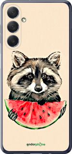 Чохол на Samsung Galaxy M54 Єнотик з кавуном "4605u-3039-2448"