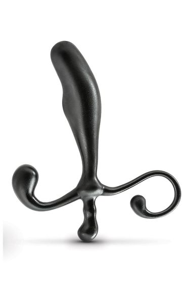 Массажер простаты Blush черного цвета, 12.4 см х 2.5 см Sex Aura | Зображення 2