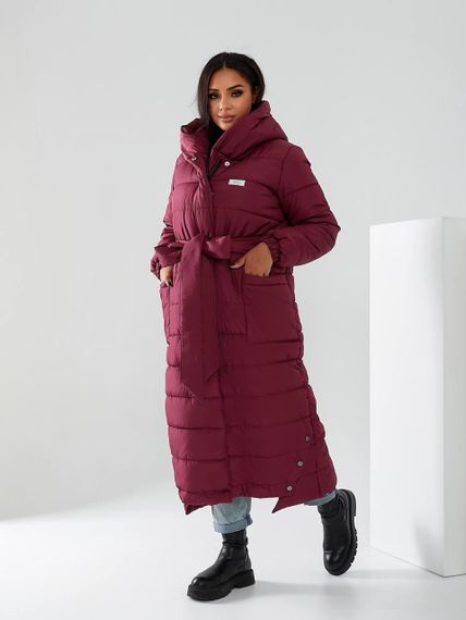 Пуховик арт. А-032 бордо